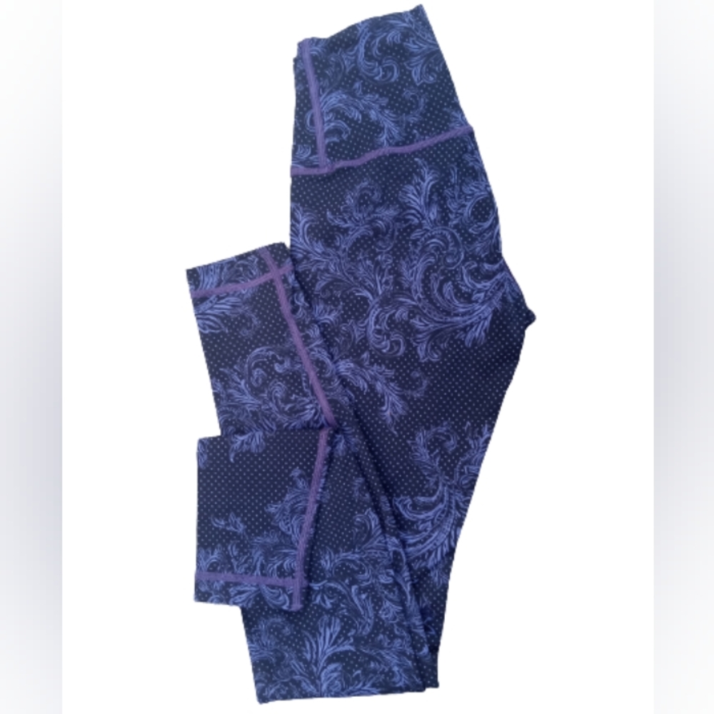 Size 2 Lululemon Wunder Under Floral Leggings